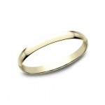 CLASSIC Mens 14k Yellow Gold Wedding Band 112Y