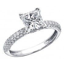 Princess Cut diamond ring