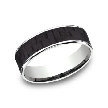 BENCHMARK Mens Two-Tone Wedding Band CFT9565871CFW
