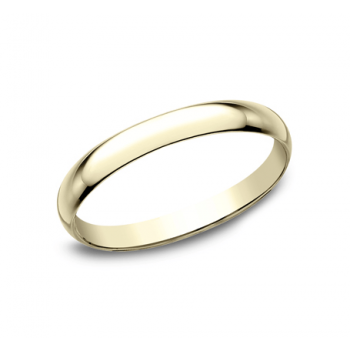 CLASSIC Mens 14k Yellow Gold Wedding Band 120Y